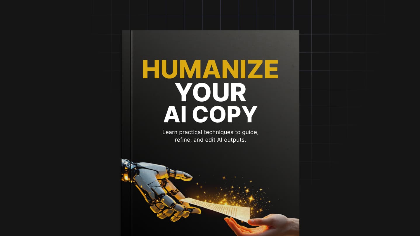 Humanize Your AI Copy Ebook